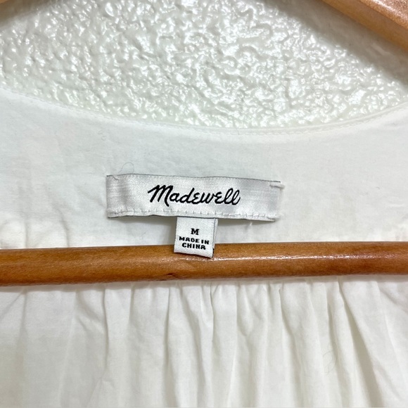 Madewell Angelica Eyelet Top Boho White Medium - Picture 6 of 10
